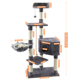 Large Cat Tree with Scratching Post