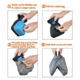 Pet Travel Pooper Scooper With 1 Roll Decomposable bags