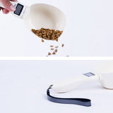 Portable Food Cup with Scale and LED Display