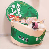 Instant Noodle dog or cat House bed