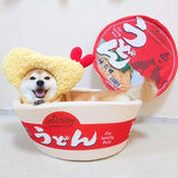 Instant Noodle dog or cat House bed