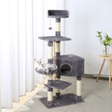 Large Cat Tree with Scratching Post
