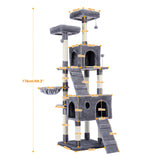 Large Cat Tree with Scratching Post