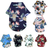 Hawaiian Style Printed Pet Shirt