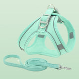 Reflective Dog Harness With Leash
