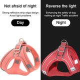 Reflective Dog Harness With Leash
