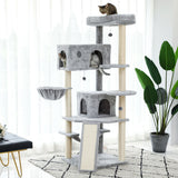 Large Cat Tree with Scratching Post