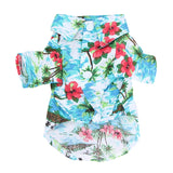 Hawaiian Style Printed Pet Shirt