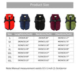 Winter Dog Jacket  With Harness