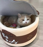 Instant Noodle dog or cat House bed