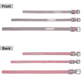 Personalized Durable Leather Dog Collar