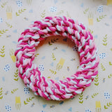 Bite-Resistant Cotton Rope Ring Toy