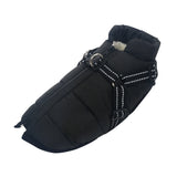 Winter Dog Jacket  With Harness