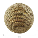6cm Natural Grass Ball Chew Toy
