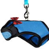 Pet Mesh Soft Harness With Leash