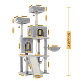 Large Cat Tree with Scratching Post