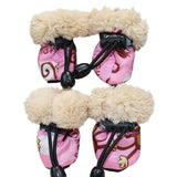 4pcs/set Waterproof Dog Anti-slip Boots