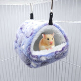 Small Bird Plush Hanging Hammock Nest