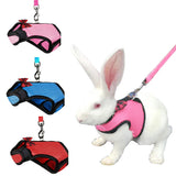 Pet Mesh Soft Harness With Leash
