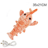 Electronic Jumping Shrimp Cat toy