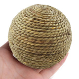6cm Natural Grass Ball Chew Toy
