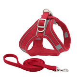 Reflective Dog Harness With Leash