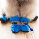 4pcs/set Waterproof Dog Anti-slip Boots