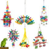 1-2PCS Hanging Bird Toy
