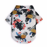 Hawaiian Style Printed Pet Shirt