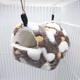 Small Bird Plush Hanging Hammock Nest