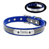Personalized Durable Leather Dog Collar