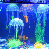 Glowing Effect Jellyfish Fish Tank Decor