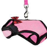 Pet Mesh Soft Harness With Leash