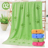 Pet Bath Towel Oversized Microfiber in 2 sizes and 4 colors