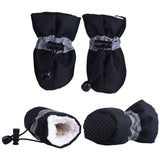 4pcs/set Waterproof Dog Anti-slip Boots