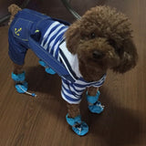 4pcs/set Waterproof Dog Anti-slip Boots