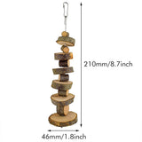 Natural Organic Apple Wood Chew Toy 2 Pack