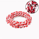 Bite-Resistant Cotton Rope Ring Toy