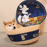 Instant Noodle dog or cat House bed