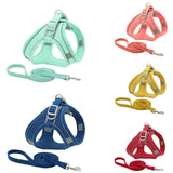Reflective Dog Harness With Leash