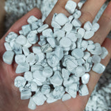 Natural White Turquoise Gravel