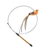 Interactive Feather Bird Cat Toy