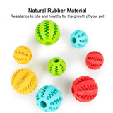 Indestructible Rubber Food Ball