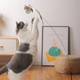 Interactive Feather Bird Cat Toy