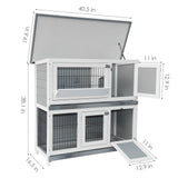 Waterproof Wooden Hutch