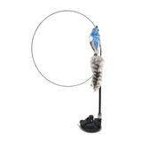 Interactive Feather Bird Cat Toy