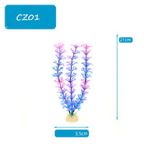 3Pcs  Artificial Aquarium Plants Decoration