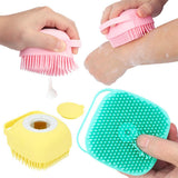 Shampoo Massager Brush for Bathing Short Hair