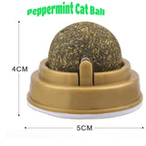 Natural Catnip Wall Stick-on Ball Toy