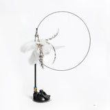 Interactive Feather Bird Cat Toy